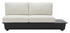 Zuo Modern Tien RHF Loveseat Beige