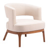 Zuo Modern Penryn Accent Chair Beige