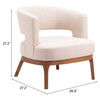 Zuo Modern Penryn Accent Chair Beige