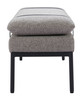 Zuo Modern Padd Bench Gray
