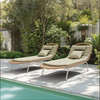 Zuo Modern Skim Chaise Lounge Multicolor