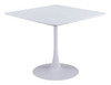 Zuo Modern Molly Dining Table White