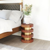 Zuo Modern Marigot Side Table Walnut