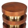Zuo Modern Marigot Side Table Walnut