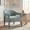 Zuo Modern Eluma Accent Chair Dusty Teal