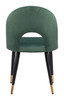 Zuo Modern Menlo Dining Chair (Set of 2) Green
