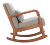 Zuo Modern Hady Rocking Chair Gray