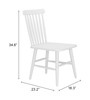 Zuo Modern Zeilen Dining Chair (Set of 2) White