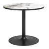 Zuo Modern Batu Dining Table Gray & Black