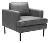 Zuo Modern Decade Armchair Vintage Gray