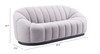 Zuo Modern Bhutan Sofa Light Gray
