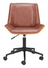 Zuo Modern Maker Office Chair Brown