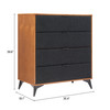 Zuo Modern Zarif Chest Black & Walnut