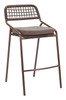 Zuo Modern Rio Barstool (Set of 2) Brown