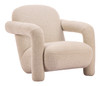 Zuo Modern Selenya Accent Chair Beige