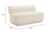Zuo Modern Anese Loveseat Multigrain Beige