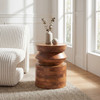 Zuo Modern Kollam Side Table Walnut