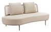 Zuo Modern Ruhe Sofa Beige