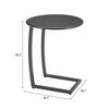 Zuo Modern Noga End Table Black