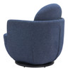 Zuo Modern Bant Swivel Chair Blue