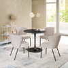 Zuo Modern Aimee Dining Chair (Set of 2) Beige