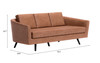 Zuo Modern Divinity Sofa Brown