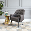 Zuo Modern Tasmania Accent Chair Vintage Black