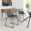 Zuo Modern Smart Dining Chair (Set of 2) Charcoal