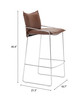 Zuo Modern Pola Barstool Brown