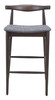 Zuo Modern Tuzka Barstool (Set of 2) Gray & Espresso