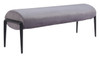 Zuo Modern Glatt Bench Gray