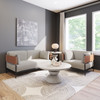 Zuo Modern Stirbe Loveseat Gray