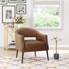 Zuo Modern Berkeley Accent Chair Vintage Brown
