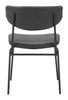 Zuo Modern Charon Dining Chair (Set of 2) Vintage Black