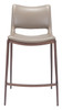 Zuo Modern Ace Counter Stool (Set of 2) Brown & Walnut