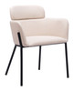 Zuo Modern Bremor Dining Chair (Set of 2) Beige