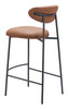 Zuo Modern Rorun Barstool (Set of 2) Brown