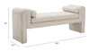 Zuo Modern Astar Bench Beige