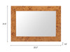 Zuo Modern Mirat Mirror Brown