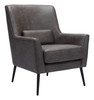 Zuo Modern Ontario Accent Chair Vintage Black