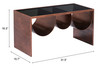 Zuo Modern Aveiro Coffee Table Copper & Black