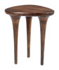 Zuo Modern Spiker Side Table Walnut