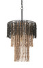 Zuo Modern Bizu Ceiling Lamp Black & Beige