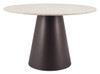 Zuo Modern Jorf Dining Table Beige & Bronze