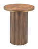 Zuo Modern Afinato Side Table Brown