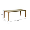 Zuo Modern Kata Dining Table Gray