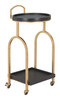Zuo Modern Zukei Bar Cart Black