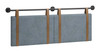 Zuo Modern Zeva Floating Queen Headboard Gray