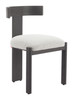 Zuo Modern Tiana Dining Chair Black & Beige