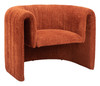 Zuo Modern Viana Accent Chair Burnt Orange